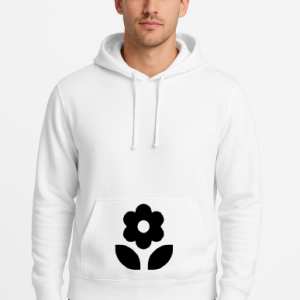 White Plain Hoodie